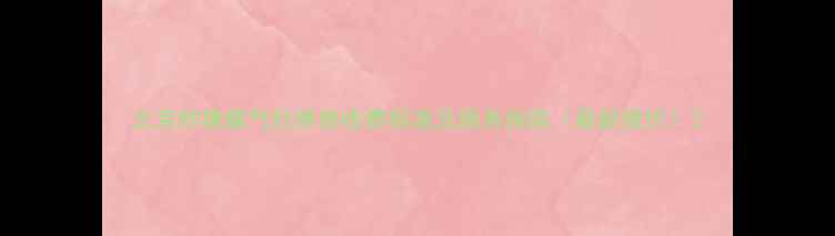 北京帅康煤气灶维修收费标准及服务指南最新报价