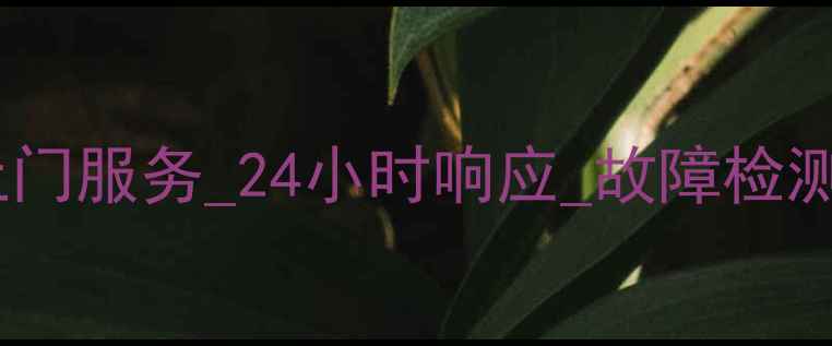 图片 张家港海信电视机维修上门服务_24小时响应_故障检测+维修+保养全流程服务2