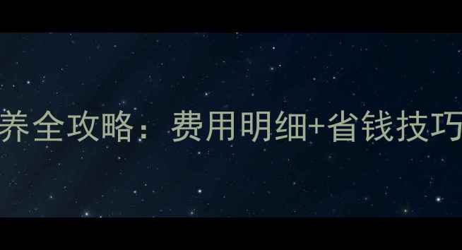 中央空调维修保养全攻略费用明细省钱技巧专业团队服务
