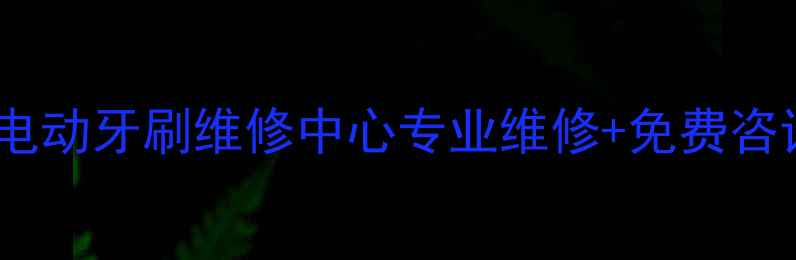 常州飞利浦电动牙刷维修中心专业维修免费咨询上门服务