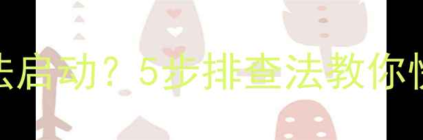 樱花热水器E1故障无法启动5步排查法教你快速解决打不着火问题