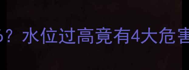 洗衣机突然跳闸显示E6水位过高竟有4大危害3步自救指南速存