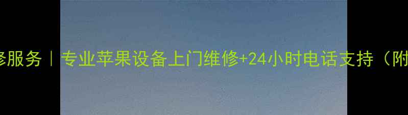 济南赛博苹果维修服务专业苹果设备上门维修24小时电话支持附常见问题解答